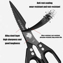 High Quality Multifunctional Kitchen Scissors Chicken Bone Scissors Fish Scale Scraper Bottle Opener Walnut Clip Kitchen Knife