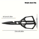 High Quality Multifunctional Kitchen Scissors Chicken Bone Scissors Fish Scale Scraper Bottle Opener Walnut Clip Kitchen Knife